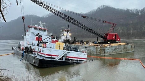NTSB: Human Error Caused Towboat Grounding on Ohio River / le 25.06.2025 | Pollution accidentelle des eaux (+ d&eacute;chets plastiques) | Scoop.it