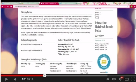 Video Tutorials to Help You Create A Classroom Website Using Weebly | iGeneration - 21st Century Education (Pedagogy & Digital Innovation) | Scoop.it