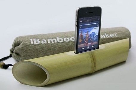 iBamboo is an Electricity-Free iPhone Speaker Made from a Piece of Bamboo | Eco-conception | Scoop.it