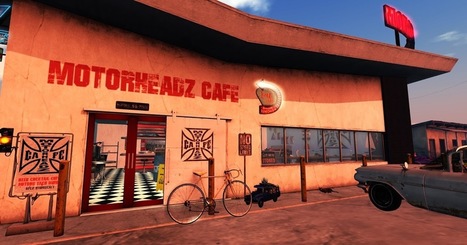 MOTORHEADZ CAFE / Route66, High Level - Second Life | Second Life Destinations | Scoop.it