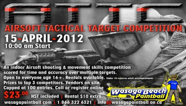 CANADA - Airsoft Tactical Target Competition @ Wasaga Beach Paintball ... | Thumpy's 3D Airsoft & MilSim EVENTS NEWS ™ | Scoop.it