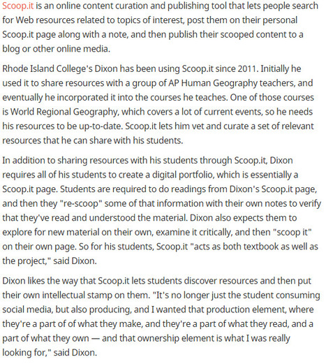 6 Alternative Social Media Tools for Teaching and Learning | Curation | 21st Century Learning and Teaching | Scoop.it