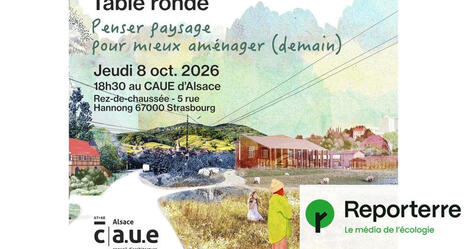 Exposition &laquo;&nbsp;Penser paysage pour mieux am&eacute;nager (demain)&nbsp;&raquo; &agrave; Strasbourg (Bas-Rhin) | Actu Archi-Urba-Environnement-Paysage | Scoop.it