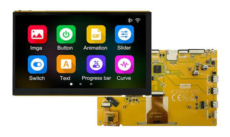 7-inch ESP32-P4 wireless touchscreen display supports GUITION Designer for LVGL, Arduino and ESP-IDF programming - CNX Software | Embedded Systems News | Scoop.it