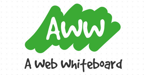 AWW App | Online Whiteboard for Realtime Visual Collaboration | Trucs et astuces du net | Scoop.it