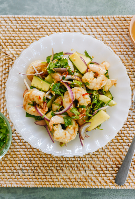 Asian Shrimp Salad&nbsp; | foodSenses | Scoop.it