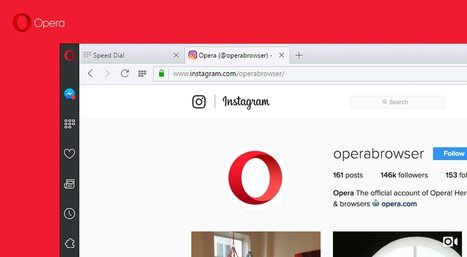 Opera completely redesigns its desktop browser | Webdesigner Depot | Geeks | Scoop.it