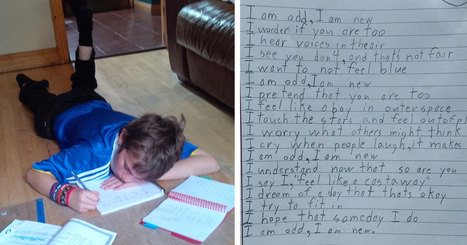 Boy with autism writes poem for homework, perfectly describes what it's like to live with autism | IELTS, ESP, EAP and CALL | Scoop.it