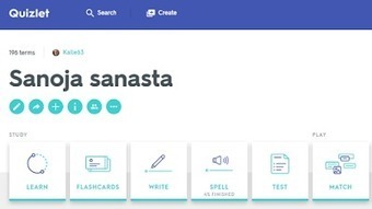 Quizletin ja Kielitoimiston sanakirjan liitto | 1Uutiset - Lukemisen t&auml;hden | Scoop.it