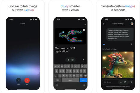 Google pousse une version iOS de Gemini plusieurs mois apr&egrave;s sa sortie sur Android | Veille | Scoop.it
