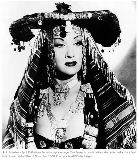 .@swajones ::: The RETURN of #Yma_Sumac: label to showcase #SINGER to new generation. @Guardian via @soniagoldenberg. – | Le BONHEUR comme indice d'épanouissement social et économique. | Scoop.it