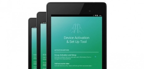 Google lanza una app para configurar tablets con fines educativos | Google tresnak | Scoop.it