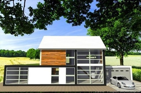 [inspiration] Une maison d’architecte en container maritime | Build Green, pour un habitat écologique | Scoop.it