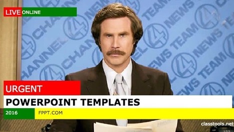 Using a Free Breaking News Generator to Make an Engaging PowerPoint Slide | PowerPoint Presentation | Educational Technology & Tools | Scoop.it