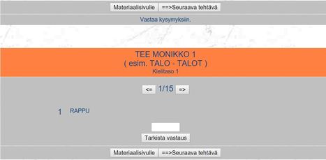 TEE MONIKKO 1 (Kielitaso 1) | 1Uutiset - Lukemisen tähden | Scoop.it