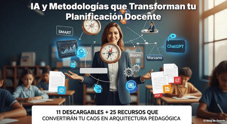 Resumen Semanal &ndash; IA y Metodolog&iacute;as que Transforman tu Planificaci&oacute;n Docente &ndash; | Recull diari | Scoop.it