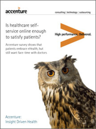 Connected Health Pulse Survey - eHealth - Accenture | Patient Self Management | Scoop.it