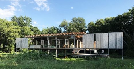 [Inspiration] Matériaux naturels et recyclés pour cette maison autonome américaine | Build Green, pour un habitat écologique | Scoop.it