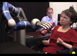Paralyzed Woman Controls Robotic Arm With Her Thoughts | Singularity Hub | Longevity science | Scoop.it