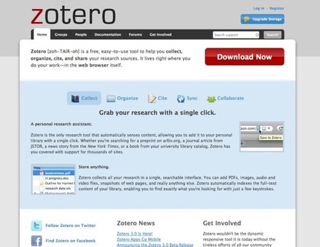 Tutorial de Zotero | TIC & Educación | Scoop.it