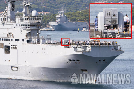 Naval Group's new Rampart launcher spotted aboard Mistral-class LHD | DEFENSE NEWS | Scoop.it