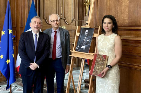 Spoliations nazies : un livre restitué 80 ans après à la fille d’un historien juif allemand | La Bibliothèque de l'École nationale des chartes-PSL vous accompagne dans la préparation aux concours | Scoop.it