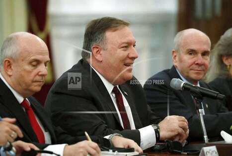 Washington The Latest Pompeo Says Iran Sanct