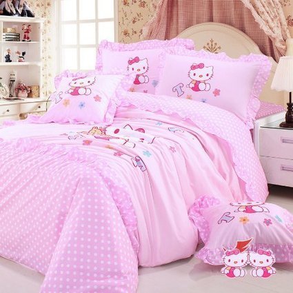 Reviews Diaidi Hello Kitty Bedding Set Hello Ki