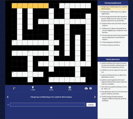 Mots entrecroisés. Des jeux de mots pour enrichir le vocabulaire de vos élèves | Ressources Community Manager | Scoop.it