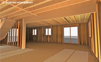 Système constructif d’une maison ossature bois 1/3 | Build Green, pour un habitat écologique | Scoop.it