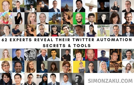 Twitter Automation: 62 Experts Share their Automation Secrets & Tools | Social Media | Scoop.it