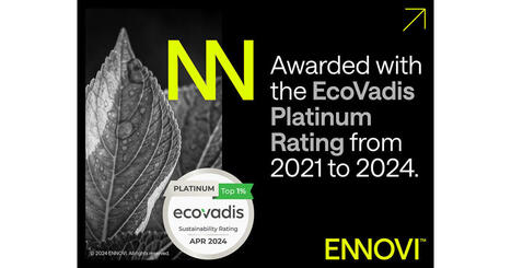 ENNOVI Achieves Prestigious EcoVadis Platinum Sustainability Rating for Unprecedented Fourth Year | EcoVadis Customer Success Stories | Scoop.it