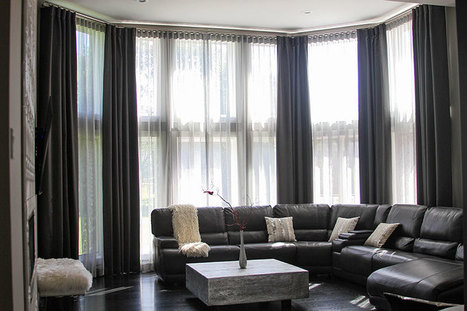 Naperville Modern Drapery Luxe Drapery Design