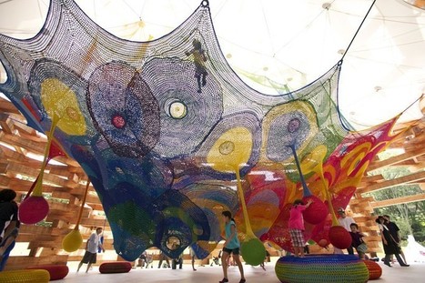Toshiko Horiuchi Macadam: "Castle of Nets" | Art Installations, Sculpture, Contemporary Art | Scoop.it
