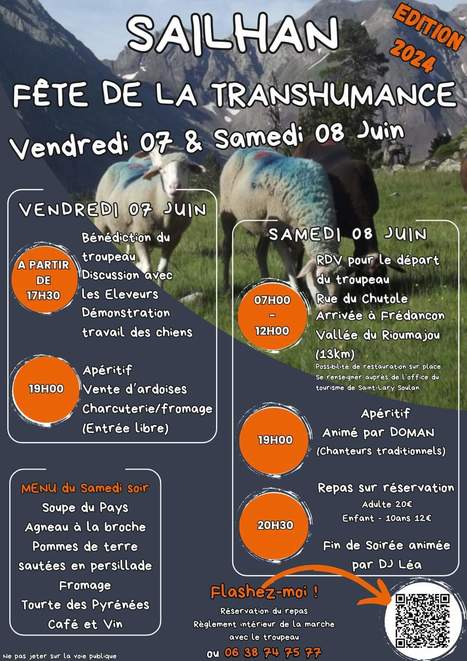 Fête de la transhumance les 07 et 08 juin à Sailhan | Vallées d'Aure & Louron - Pyrénées | Scoop.it