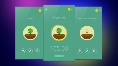 Forest keeps your phone from being distracting by growing a virtual garden | Creative teaching and learning | Scoop.it