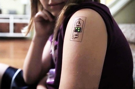 &ldquo;Tech Tats&rdquo; Turn Wearable Devices into Cyberpunk Body Art | Peer2Politics | Scoop.it