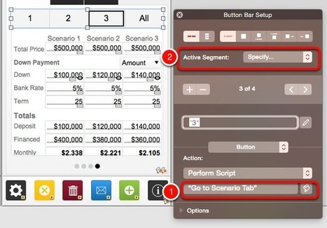 FileMaker Go 14: Keeping Button Bars and Slide Panels in Sync | Learning Claris FileMaker | Scoop.it