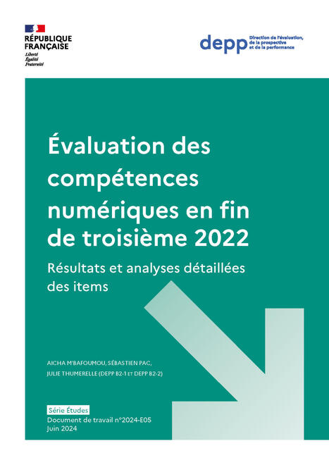 Évaluation des compétences numériques en fin de troisième 2022 | Compétences de base, illettrisme, illectronisme... | Scoop.it