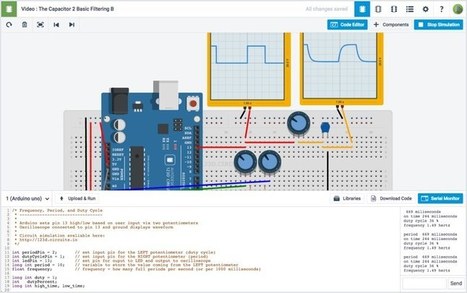 123D Circuits | The easiest way to learn electronics and Arduino programming | MakerEd | Coding | 21st Century Learning and Teaching | Scoop.it