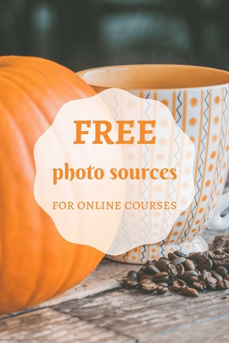 7 Free photo sources teachers can use for online courses via  LIVIA M | Tools design, social media Tools, aplicaciones varias | Scoop.it