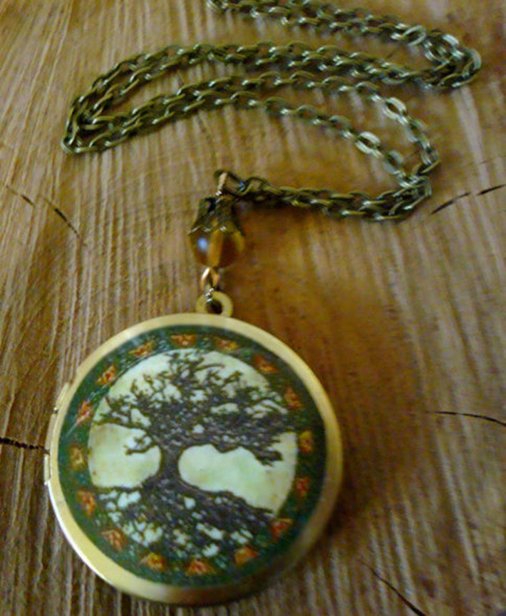 Art Locket Necklace-Tree of Life Design-h461 | For Art's Sake-1 | Scoop.it