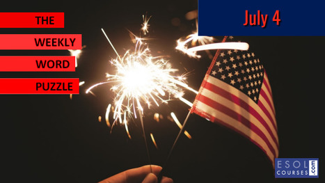 July 4 - Online Word Search Puzzle | English Word Power | Scoop.it