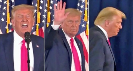 WATCH: Trump flees Bedminster press conference after reporter busts him for lying about veterans &ndash; Raw Story | Backstabber Watch | Scoop.it