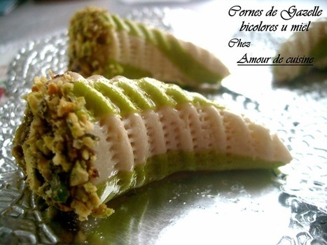 corne de gazelle bicolore au nakache | Plats et recettes rapides, idées de menu de semaine sain et facile | Scoop.it