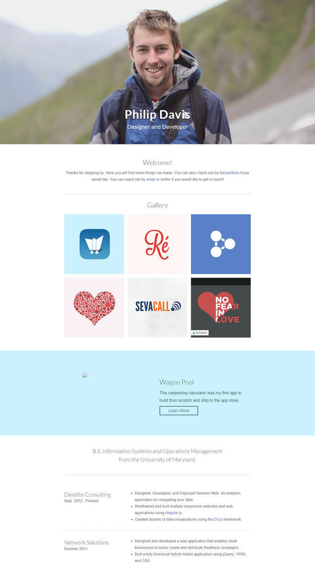 10 Free Professional HTML & CSS CV/Resume T...