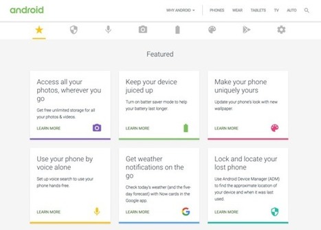 Google publie un site de trucs et astuces pour mieux utiliser Android - FrAndroid | Applications Iphone, Ipad, Android et avec un zeste de news | Scoop.it
