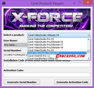 Corel Videostudio Ultimate X9 Crack Serial Ke