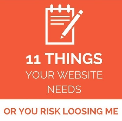 11 Things Your Website Needs or Risk Losing Potential Customers Before They Even START! | #Press #Journalism #ContentMarketing #Contentmanagement #ContentStrategy #Responsibility #Audience #Profess... | 21st Century Learning and Teaching | Scoop.it