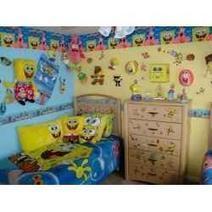 Spongebob Squarepants Themed Bedroom Decoration